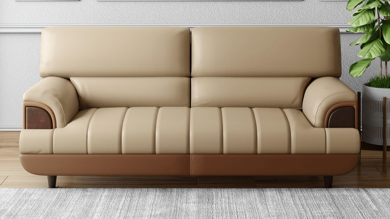 Modern 3-Seater Sofa